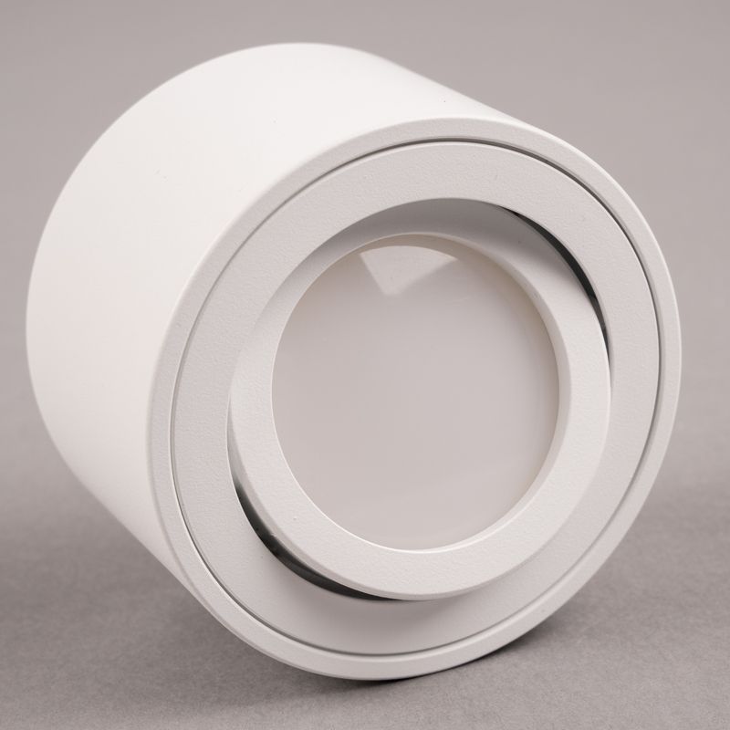 Oprawa Natynkowa Lumiled Halogenowa Spot Tuba Ruchoma Okrągła Biała 50mm 1 szt.
