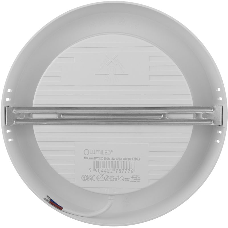 Oprawa Natynkowa Lumiled Lampa LED Sufitowa 18W Okrągła 4000K Biała 1 szt.