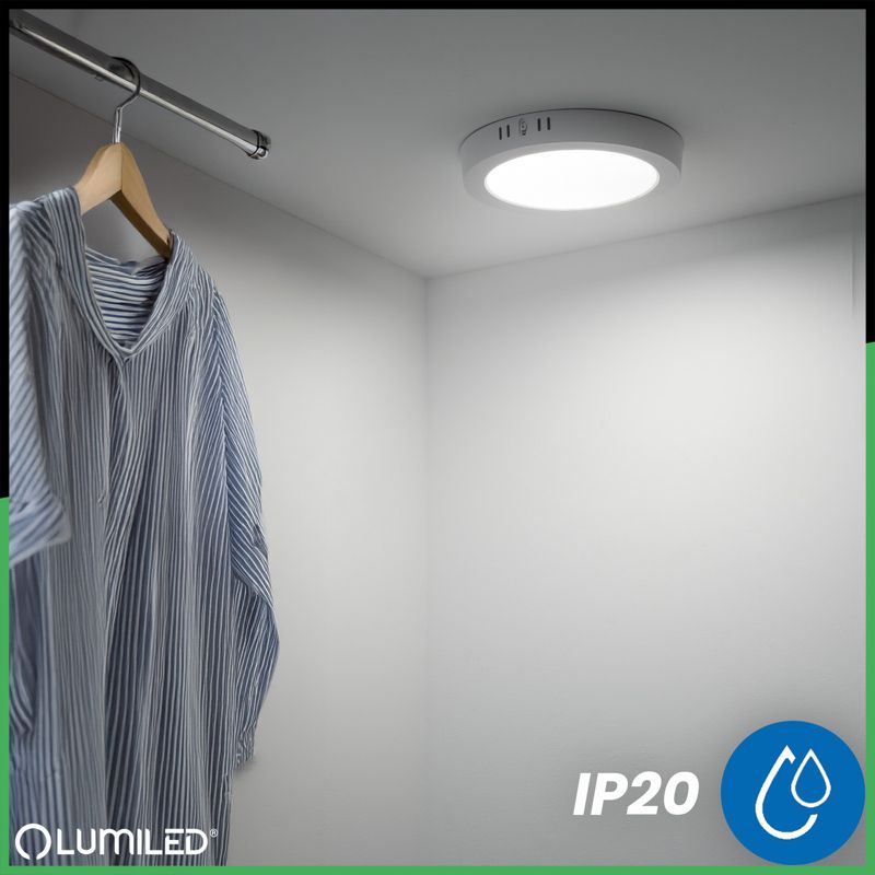 Oprawa Natynkowa Lumiled Lampa LED Sufitowa 18W Okrągła 4000K Biała 1 szt.