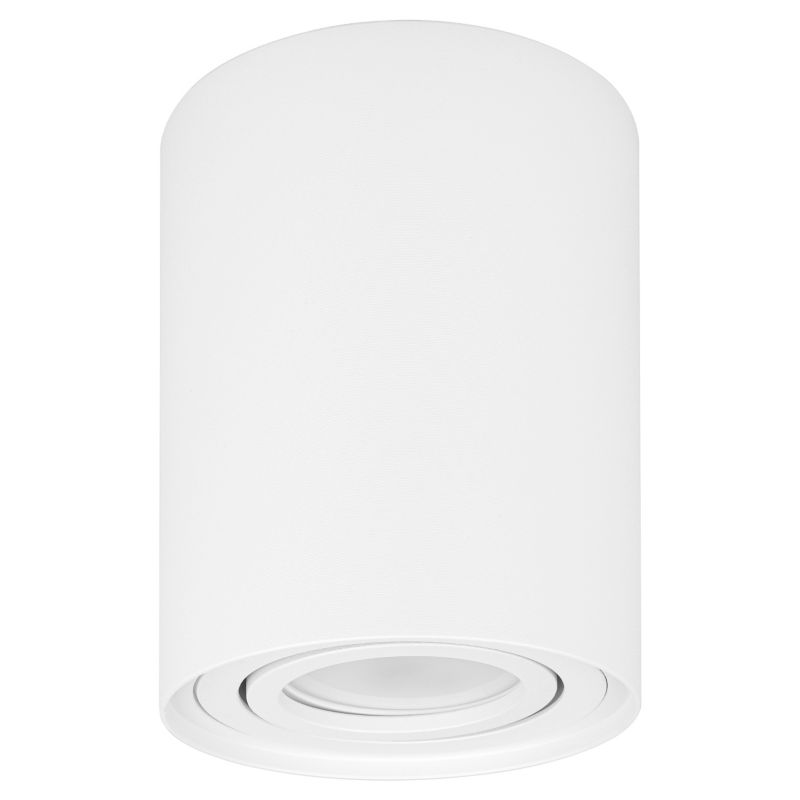 Oprawa natynkowa MasterLED GU10 okrągła lampa ruchoma 85x115 mm IP20 biała 1 szt.