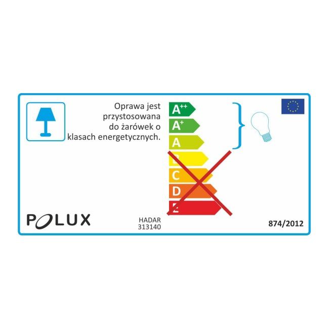 Oprawa natynkowa Polux Hadar kwadratowa 2 x 10 W GU10 czarna