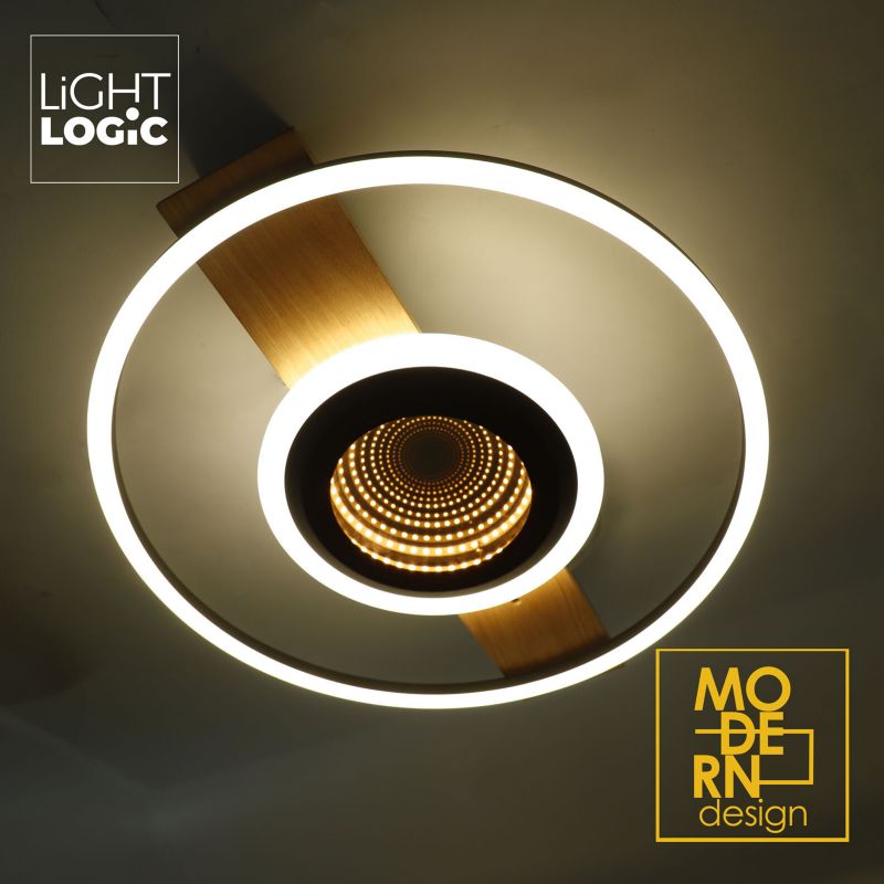 Oprawa oświetleniowa LED LIGHTLOGIC LL PARLIC LED 66569 plafon efekt głębi 24 W 1 szt.