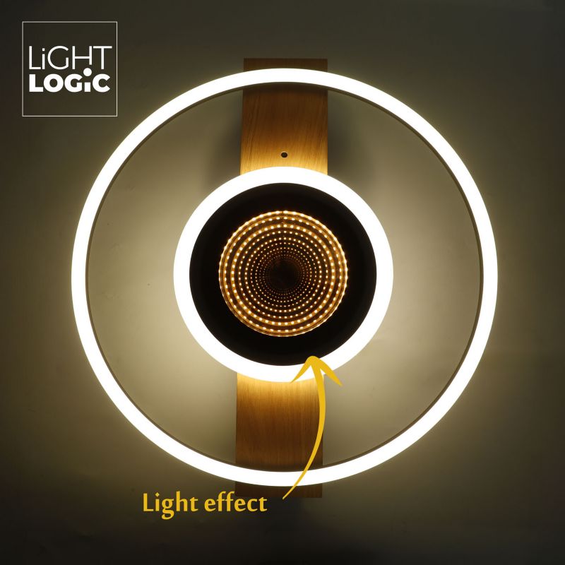 Oprawa oświetleniowa LED LIGHTLOGIC LL PARLIC LED 66569 plafon efekt głębi 24 W 1 szt.
