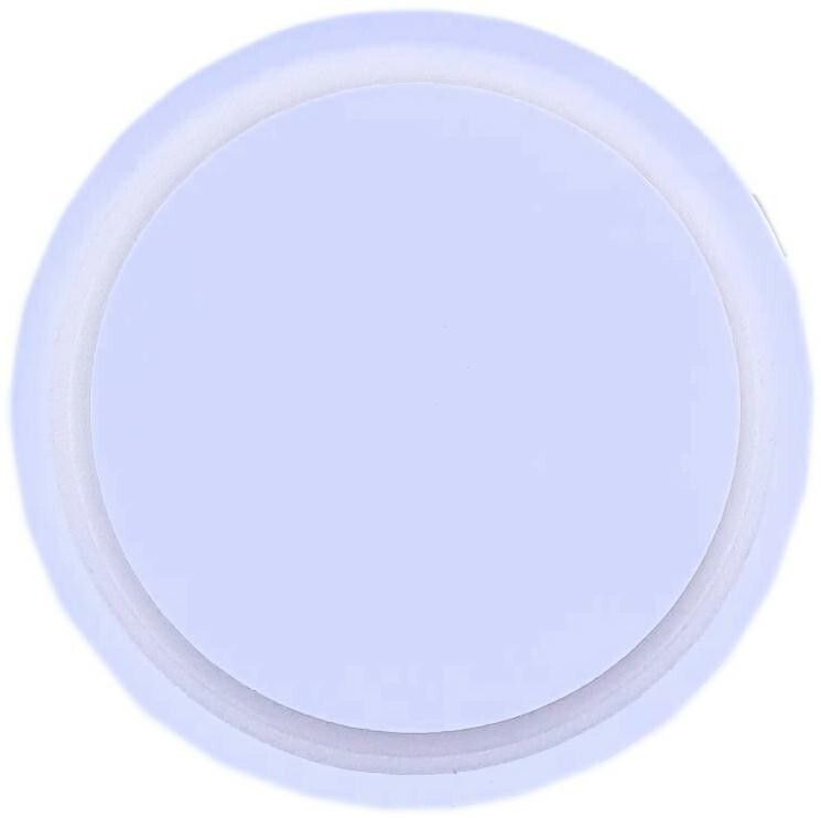 Oprawa oświetleniowa schodowa IdeaLED Rectus biała LED 3W 4000K 200lm  IP20 wym: 7,5 x 7,5 x 0,7 cm okrągła - 1 szt.