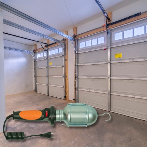 Oprawa Pawbol Warsztatowa Lampa Garażowa 60W E27 5 Metrów D.3036G 1 szt.