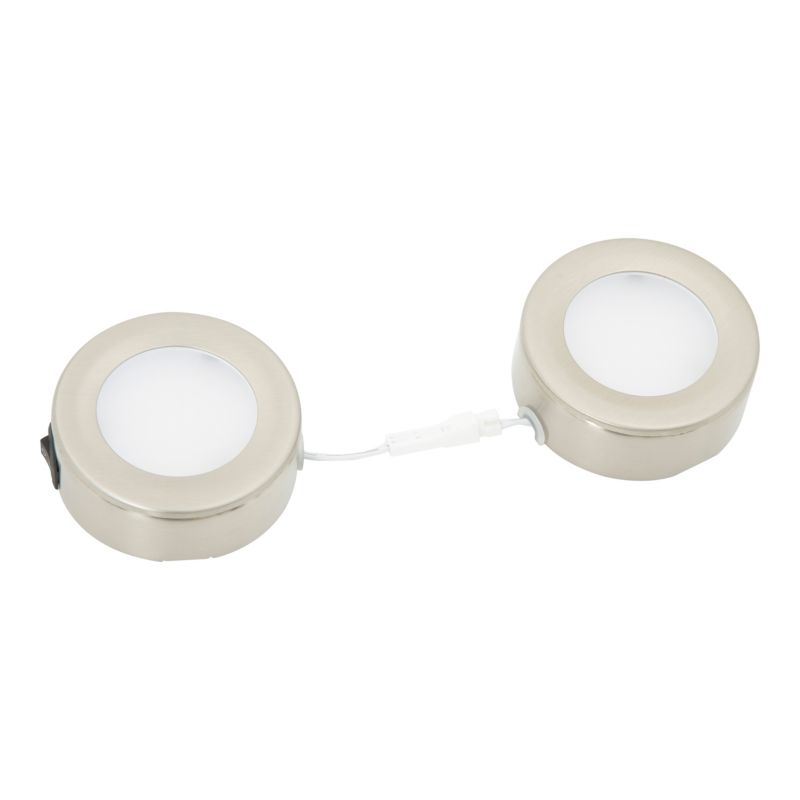 Oprawa podszafkowa LED GoodHome Fresne chrom 3 szt.