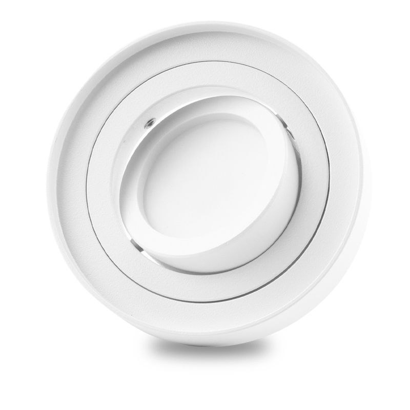 Oprawa Podtynkowa Lumiled Oczko Ruchoma Okrągła Biała GU10 6W 3000K 3 szt.
