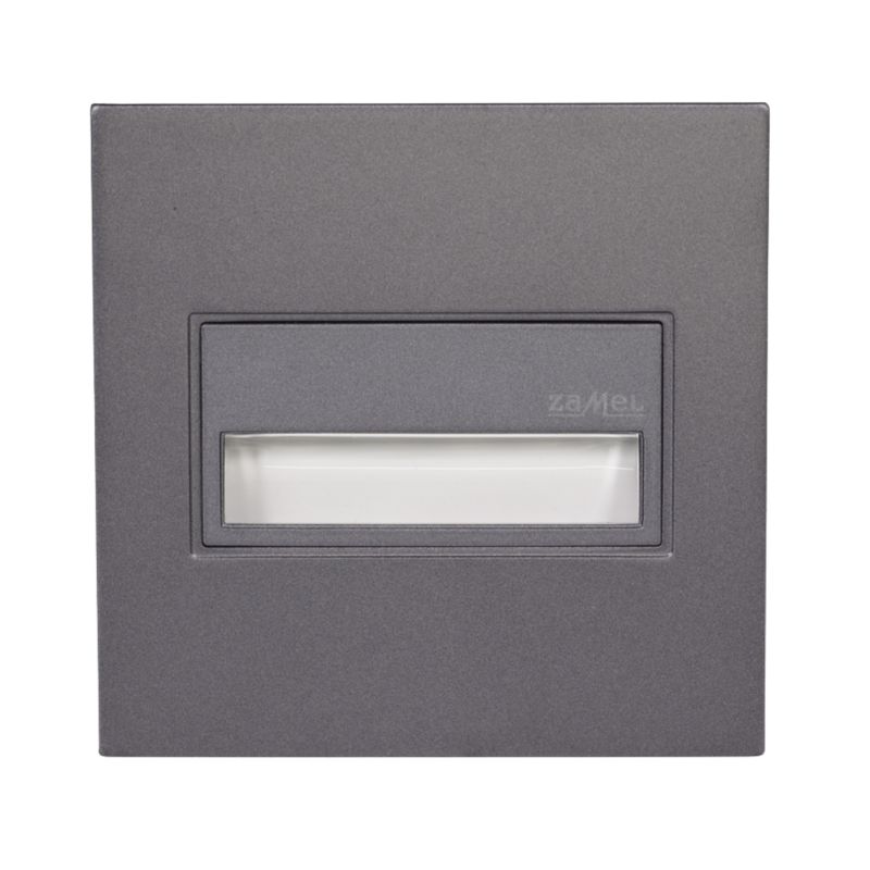 Oprawa schodowa Zamel Sona LED kwadratowa grafit 14V DC 5900K 1 pcs