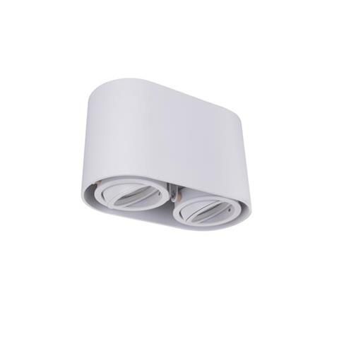 Oprawa sufitowa Ann 2 White Volteno biała 1szt