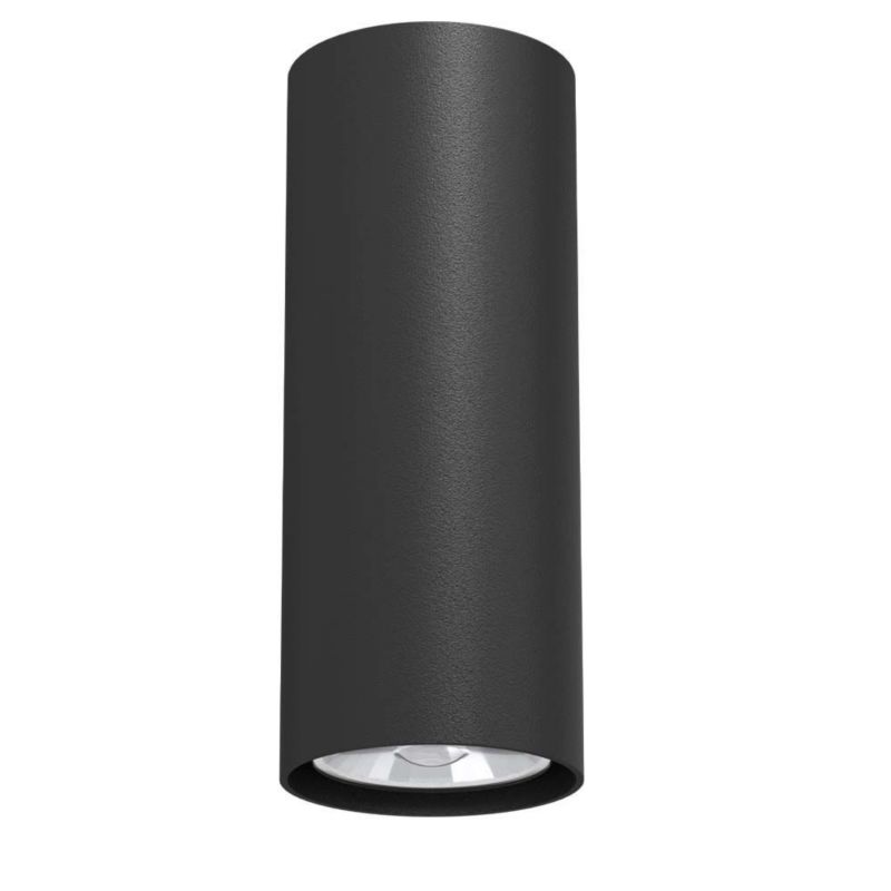 Oprawa sufitowa Brosline Point czarny  1 x GU10 x 4W IP20 wym: 10 x 4 x 4 cm - 1 szt.