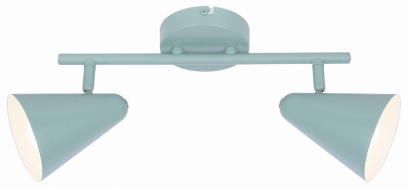 Oprawa sufitowa Candellux Amor  szaro-biały  2 x E14 x 40W IP20 wym: 42 x 10 cm - 1 szt.