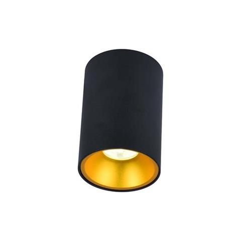 Oprawa sufitowa Luke Black Volteno czarna 1szt