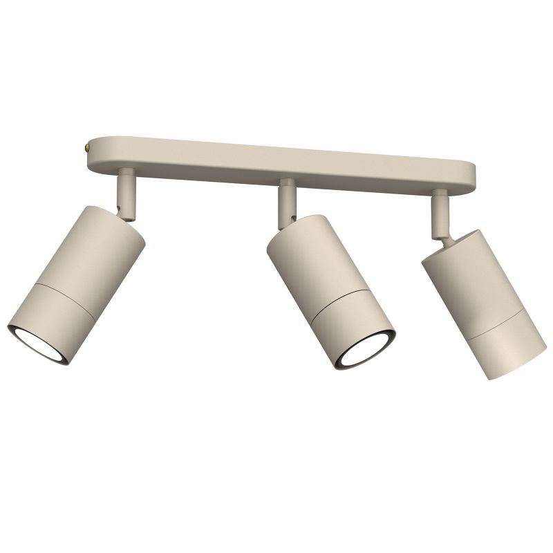 Oprawa sufitowa Luminex Link kremowy  3 x GU10 x 8W IP20 wym: 16 x 33 x 6 cm - 1 szt.