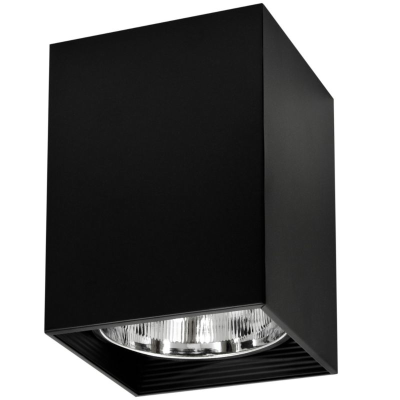 Oprawa sufitowa Polux Jupiter  czarny  1 x E27 x 20W IP20 wym: 21,6 x 16 cm - 1 szt.