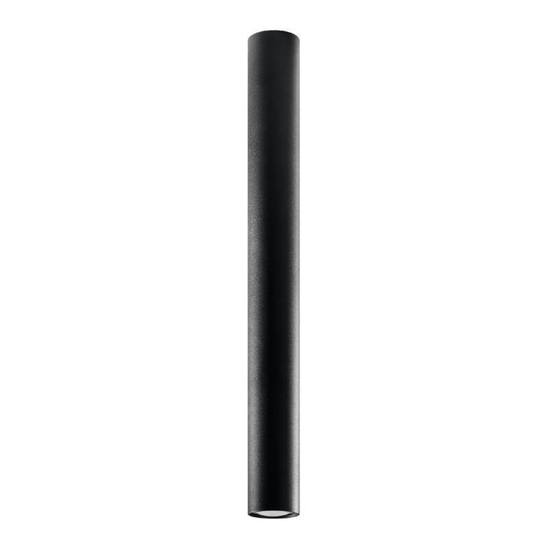 Oprawa sufitowa Sollux Lighting Lagos  czarny  1 x GU10 x 40W IP20 wym: 6 x 6 cm - 1 szt.