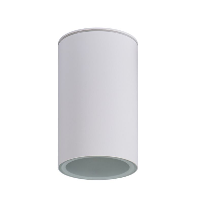 Oprawa sufitowa spot Kanlux Aqilo biały hermetyczny 1 x E27 x 20W IP65 wym: 16 x 9,6 x 9,6 cm - 1 szt.