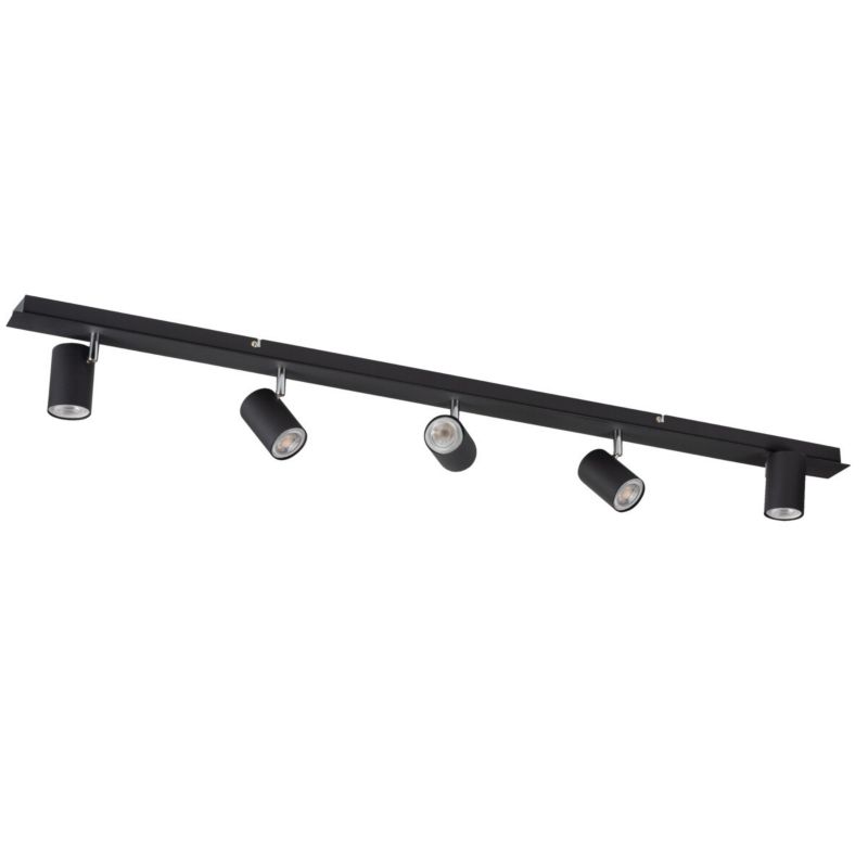 Oprawa sufitowa spot Kanlux Evalo czarny  5 x GU10 x 50W IP20 wym: 12 x 123 x 8 cm - 1 szt.