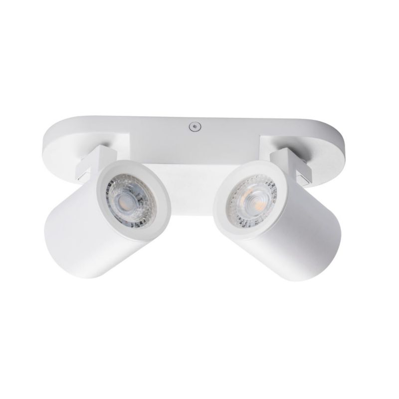 Oprawa sufitowa spot Kanlux Laurin  biały  2 x GU10 x 35W IP20 wym: 22 x 7 cm - 1 szt.