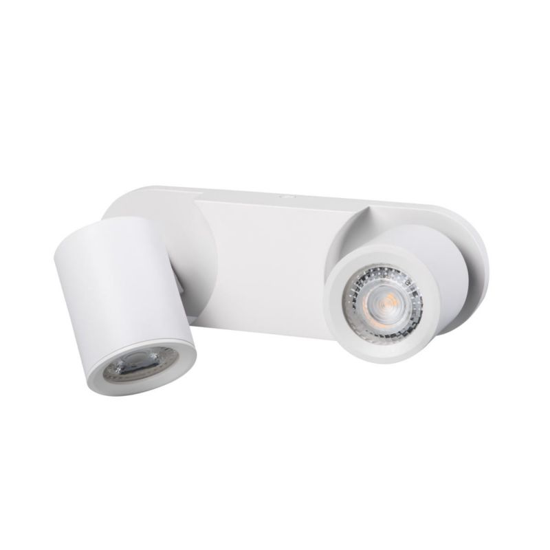 Oprawa sufitowa spot Kanlux Laurin  biały  2 x GU10 x 35W IP20 wym: 22 x 7 cm - 1 szt.