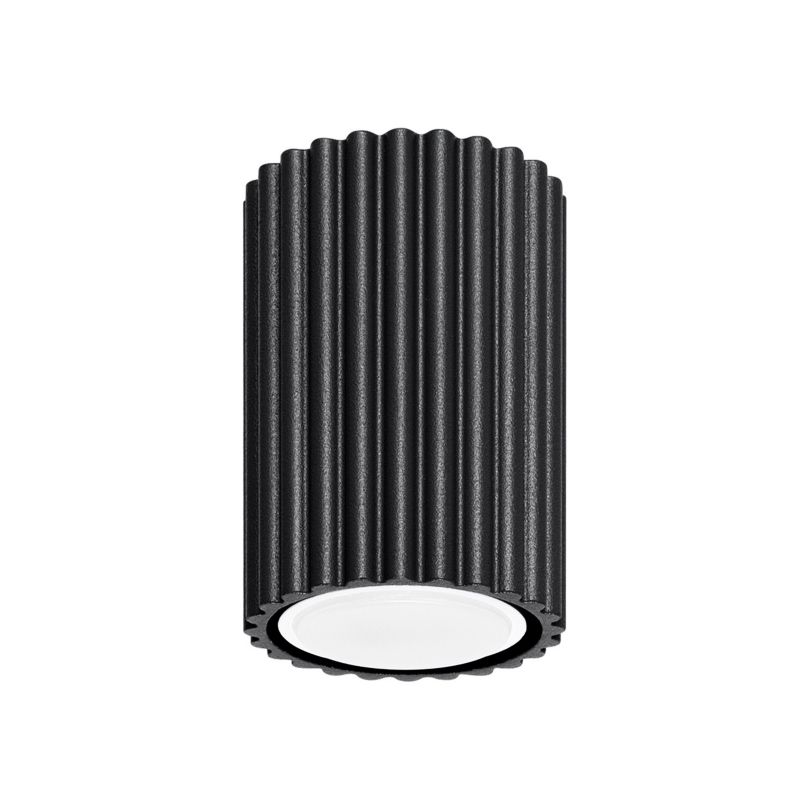 Oprawa sufitowa spot Sollux Lighting Karbon czarny  1 x GU10 x  IP20 wym: 10 x 6,5 x 6,5 cm - 1 szt.