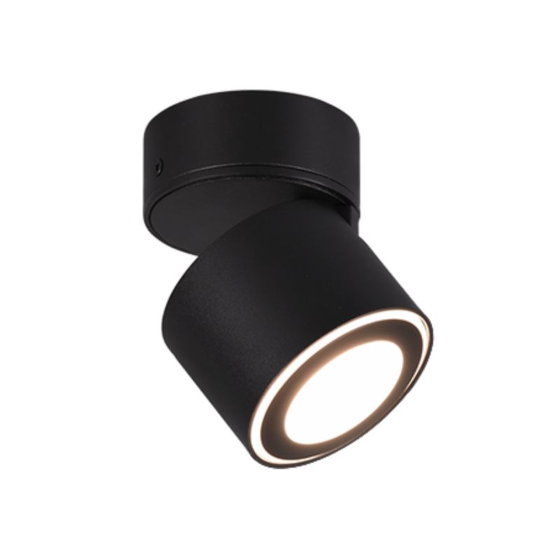 Oprawa sufitowa Trio Taurus  czarny LED 5W 3000K 450 lm  IP20 wym: 8,7 x 8,7 cm metal - 1 szt.