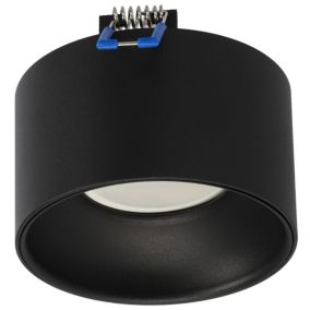 Oprawa sufitowa wpuszczana Edo Zama Black S IP20, okrągła czarna 1 szt.