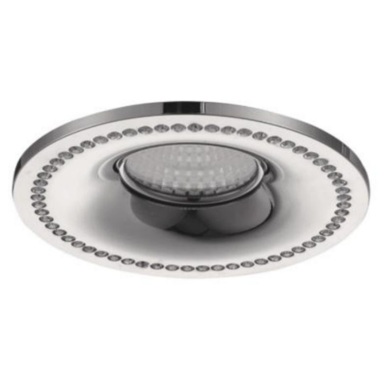 Oprawa wpuszczana Azzardo chrom GU10 50W 1 szt.