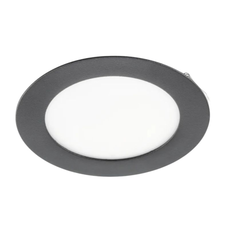 Oprawa wpuszczana GTV ORIS PLUS LED czarna 7W 4000K 1 szt.