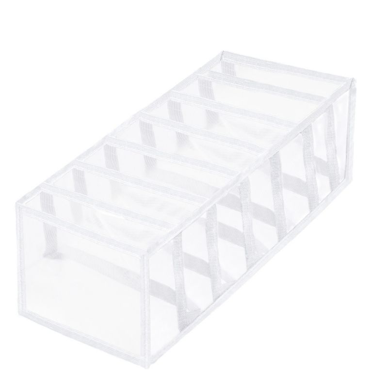 Organizer do szuflady Springos na bieliznę z przegródkami biały 1 kpl.