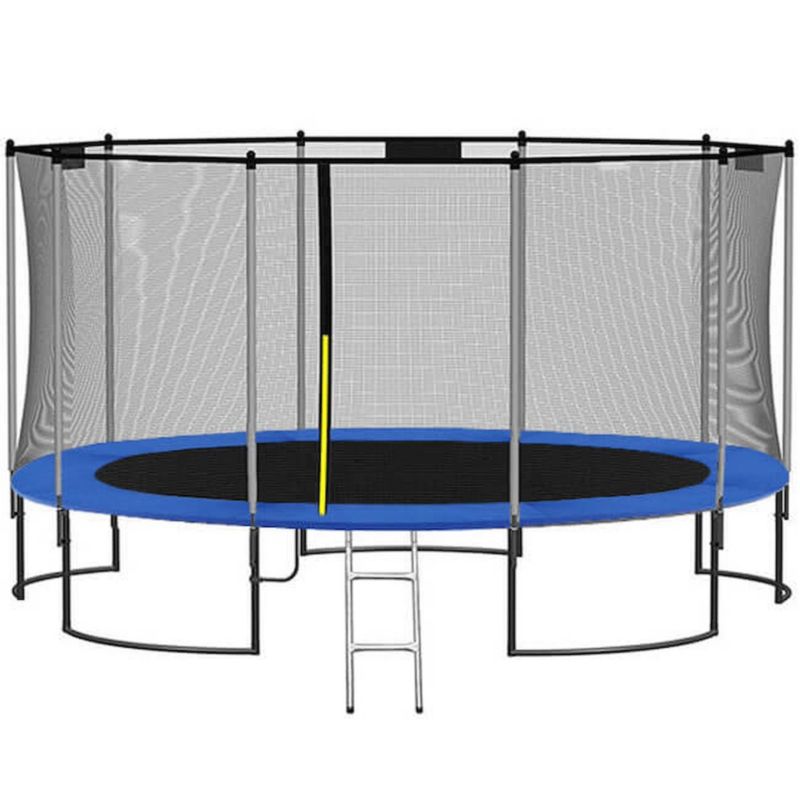Osłona na sprężyny do trampoliny Springos 426/427/430 cm 14ft niebieska 1 szt.