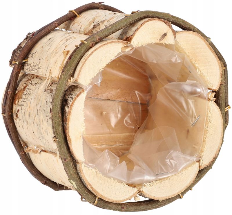 Osłonka KOTARBAU okrągła drewniana 12 cm 1 szt.