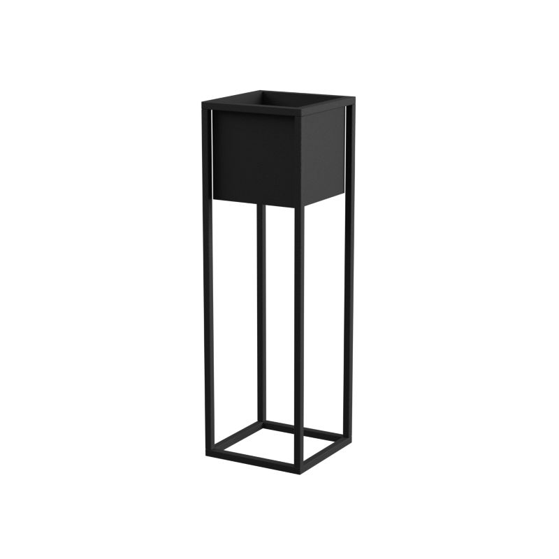 Osłonka na donicę Your Loft Design Black 23x23x75 Nantes M 1szt.