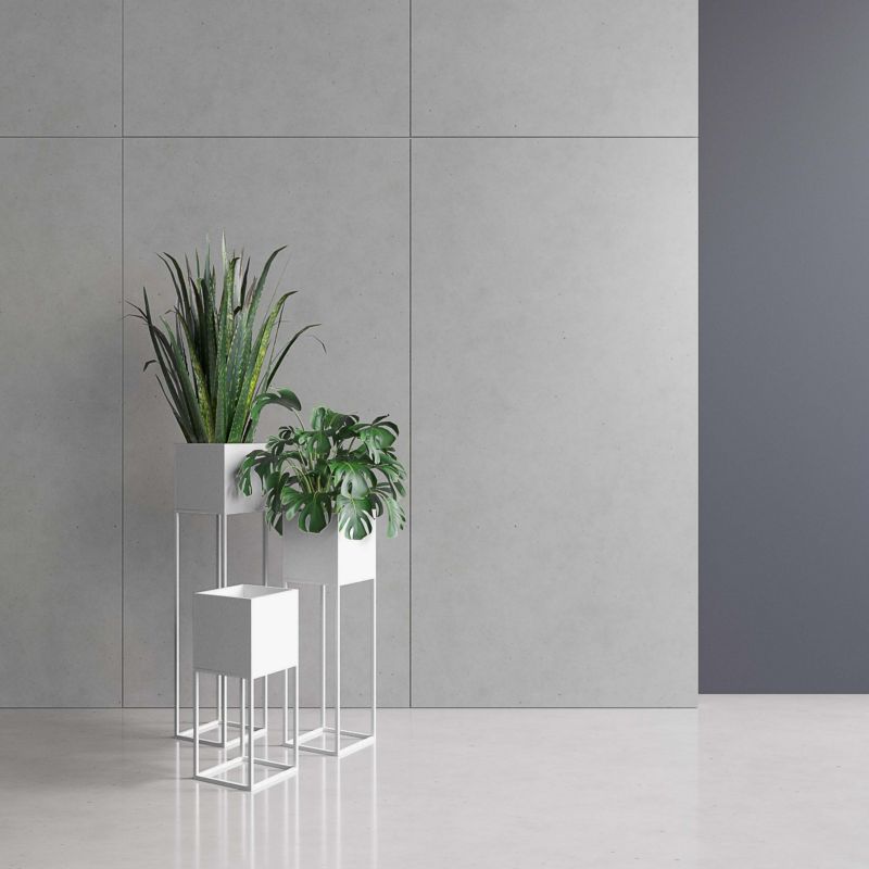 Osłonka na donicę Your Loft Design Silver 19x19x47 Lorient S 1szt.