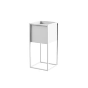 Osłonka na donicę Your Loft Design White 28x28x60 Monaco S 1szt.