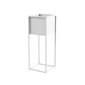 Osłonka na donicę Your Loft Design White 28x28x75 Monaco M 1szt.