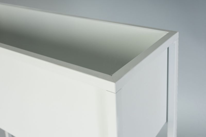 Osłonka na donicę Your Loft Design White 60x23x60 Marsylia S 1szt.