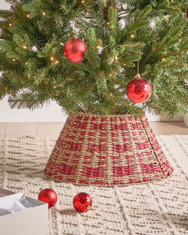 Osłonka pod choinkę Neige 42 cm Naturalny 1 szt.