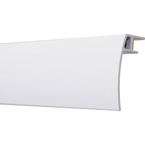 Osłona szyny aluminium 150 cm biała