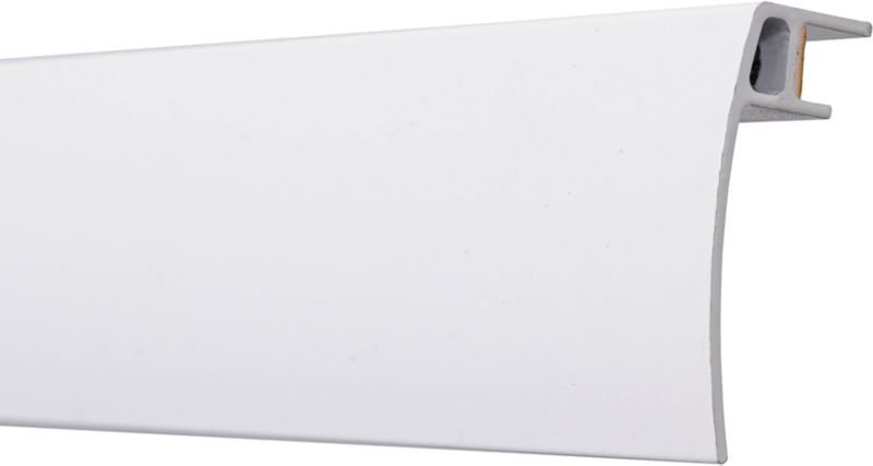Osłona szyny aluminium 250 cm biała