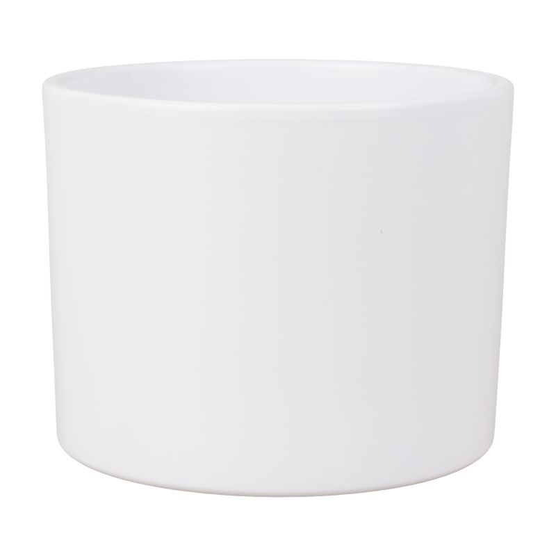 Osłonka Ceramik walec 19 cm biały mat