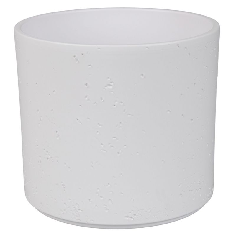 Osłonka Cermax Pillar Lava 14 cm biała mat
