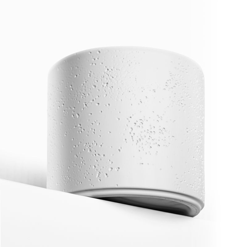 Osłonka Cermax Pillar Lava 17 cm biała mat