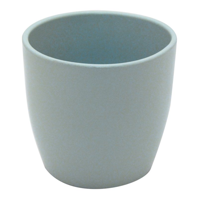 Osłonka doniczki GoodHome Emi 11 cm duck egg