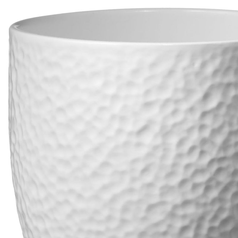 Osłonka doniczki Verve Boston biała 24 cm