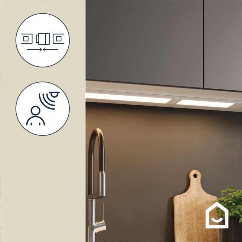 Oświetlenie podszafkowe GoodHome Fidalgo CCT 270 lm 27 cm
