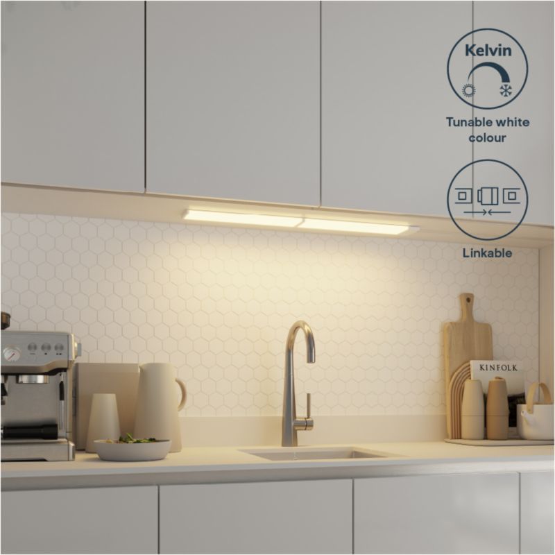 Oświetlenie podszafkowe GoodHome Fidalgo CCT 270 lm 27 cm
