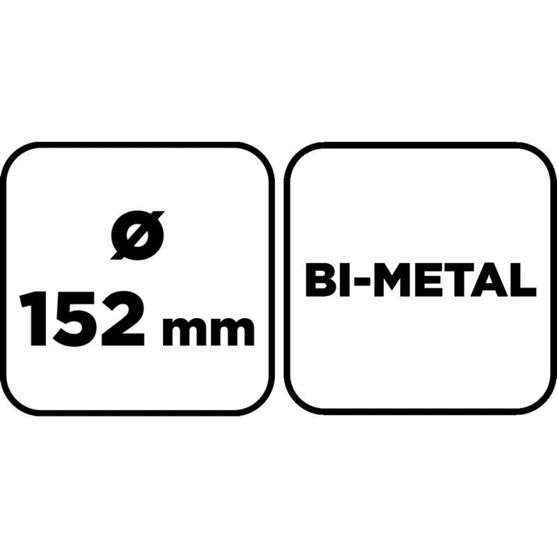 Otwornica bi-metalowa GRAPHITE 152 mm 1 szt