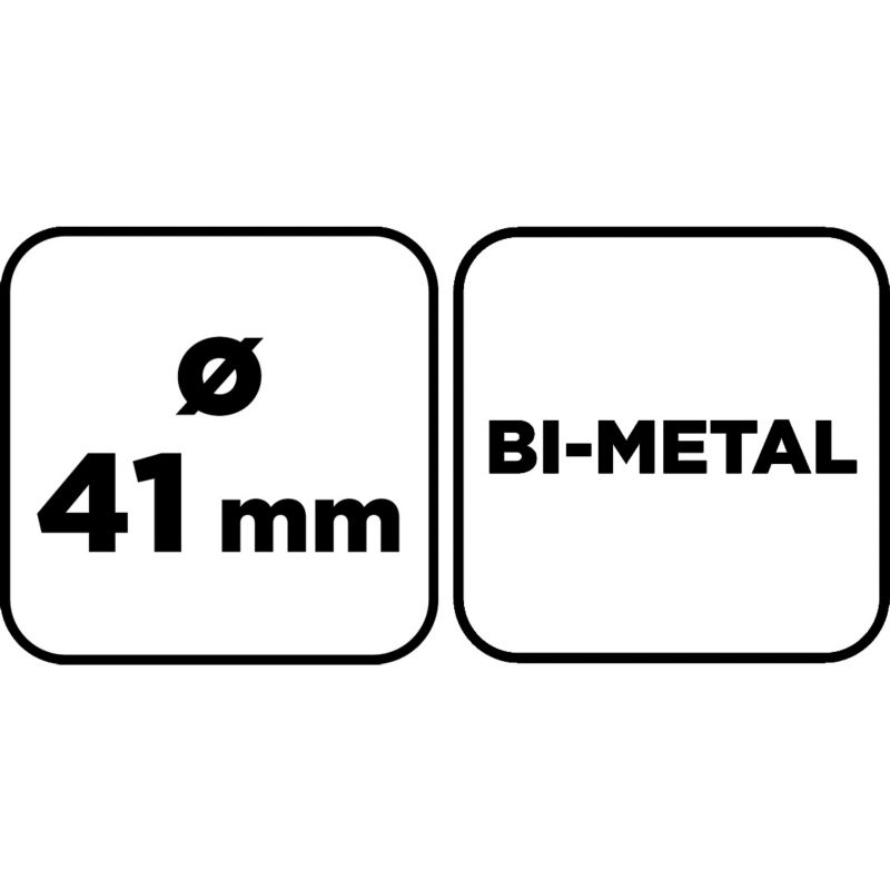 Otwornica bi-metalowa GRAPHITE 41 mm 1 szt