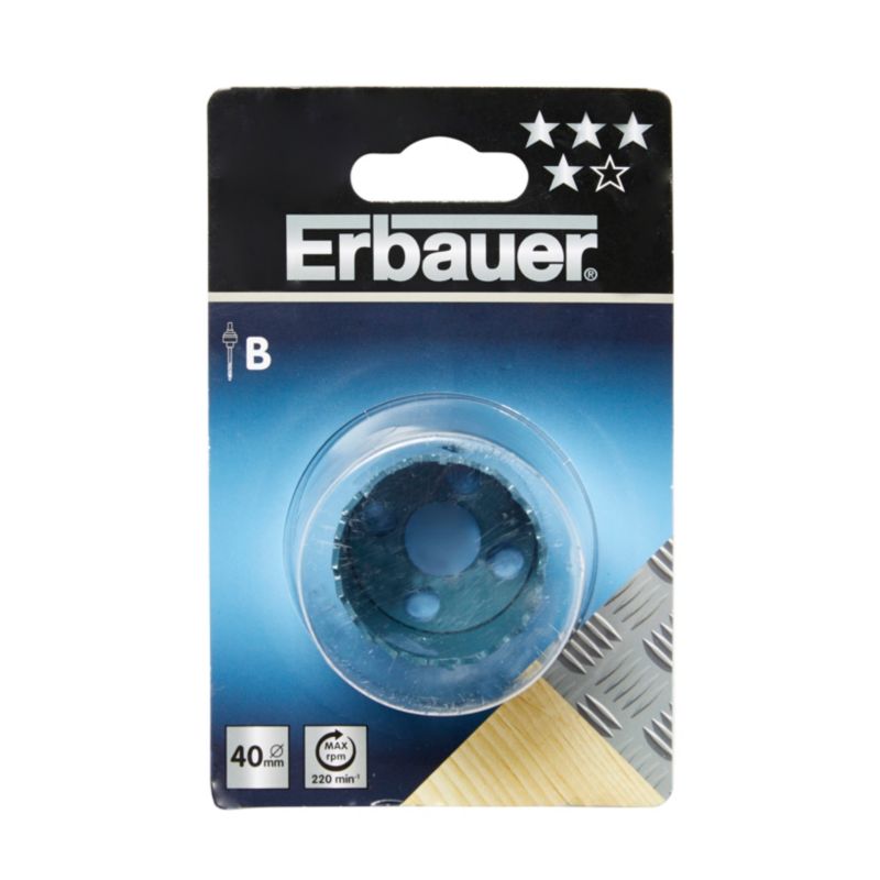 Otwornica bimetal Erbauer 40 mm