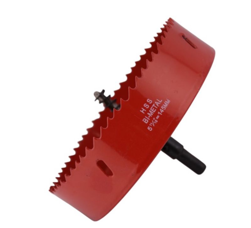 Otwornica bimetalowa Kormax 145mm HSS z uchwytem  (OBMHSS145) - 1 szt.